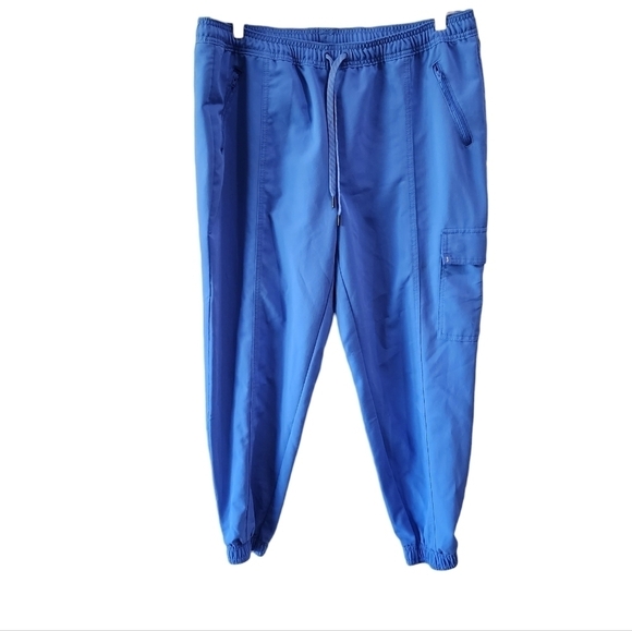 JAANUU WOMEN'S ESSENTIAL JOGGER PANT J95130p XLP ceil blue - Picture 1 of 5